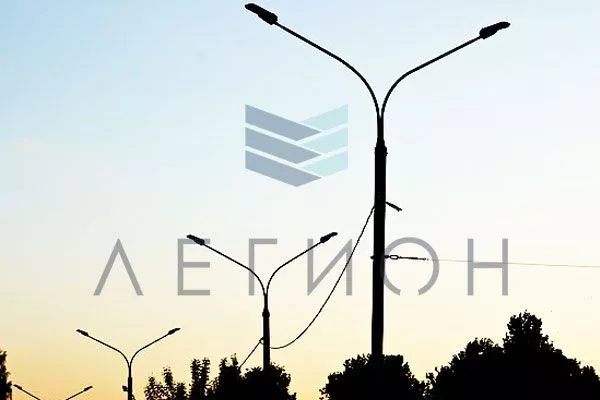 Расчет нагрузки на опору освещения