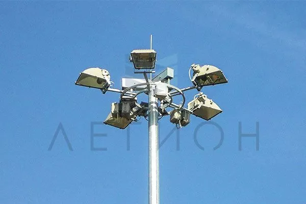 Типы и этапы установки мачт освещения