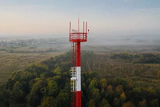 Мачта связи РМГ-60 <br />
для объекта «Русский Юрмаш» в Республике Башкортостан